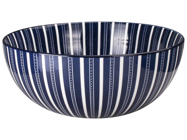 Salad Bowl 26x10cm Otb Stripes Gift