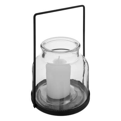 Lantern Metal Glass H20 Gift