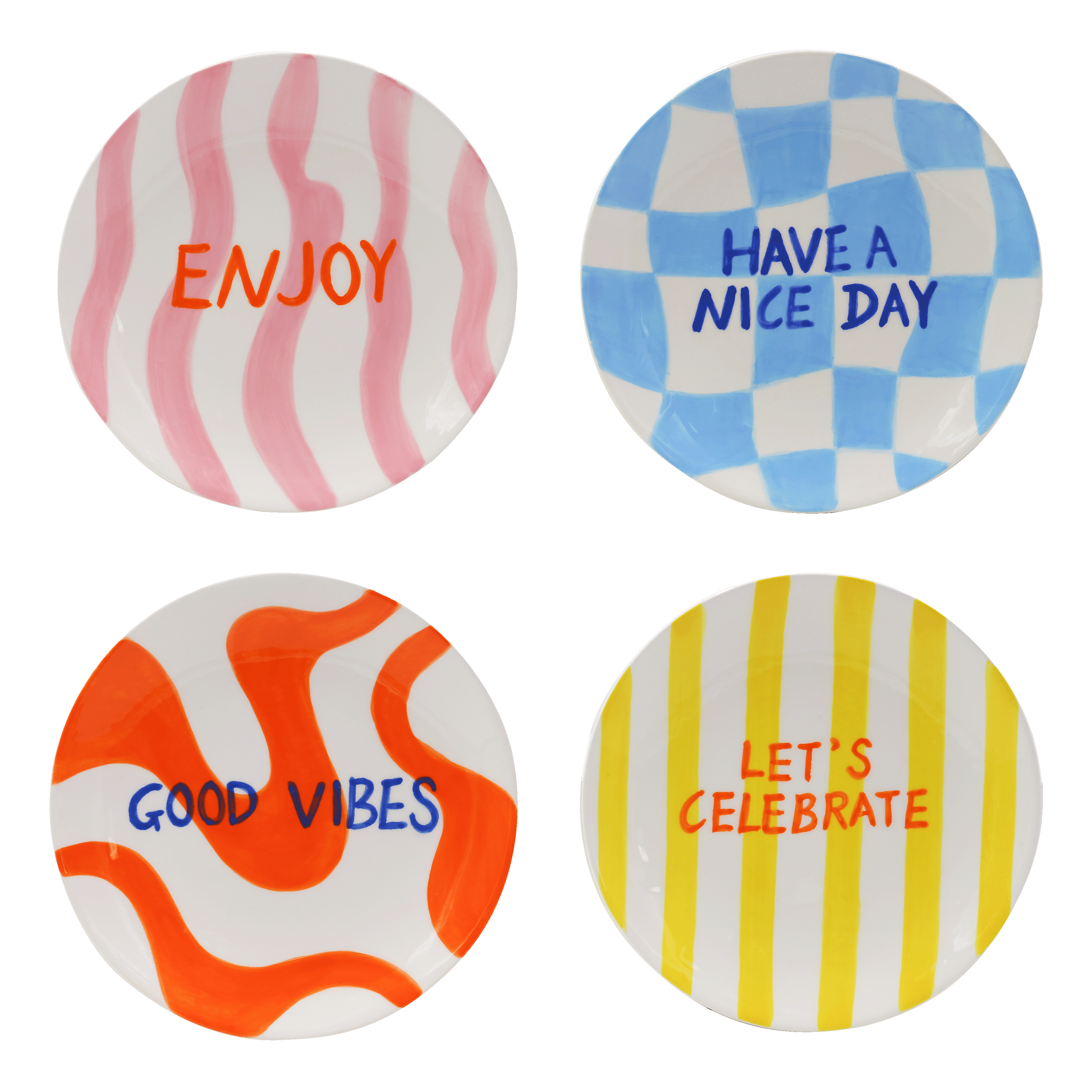 Dessert Plate Diego C - Assorted Designs English Gift