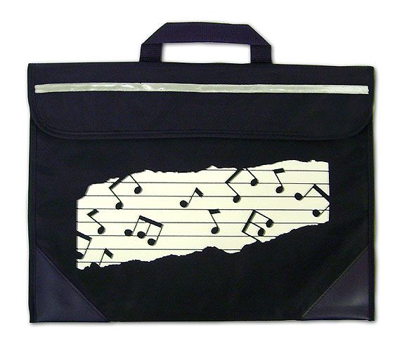 Music Bag Duo Music Notes (navy) Gift