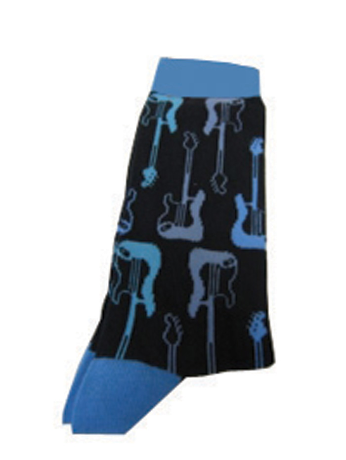 Socks Mens Guitar Design Gift