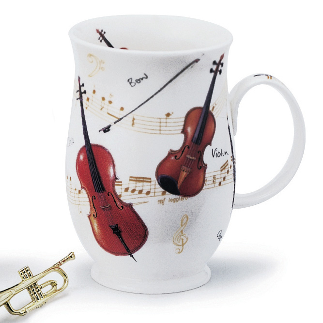 Dunoon Mug Suffolk Violin Gift