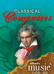 Music Playing Cards Classical Composers 1 Deck Gift