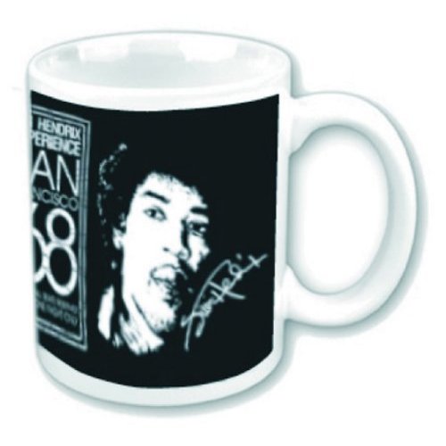 Jimi Hendrix Boxed Mug San Francisco 68 Gift