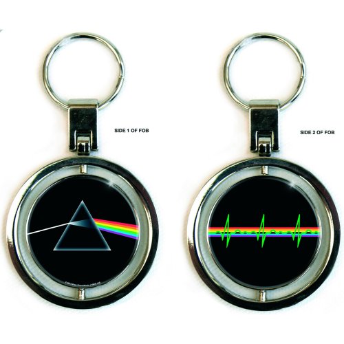 Pink Floyd Spinning Keychain Dark Side Of The Moon Gift