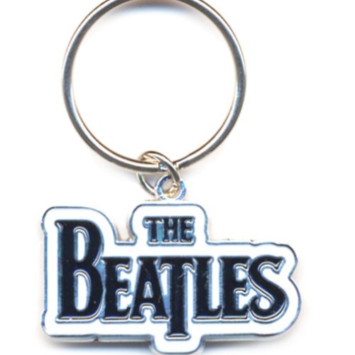 Beatles Keychain Drop T Logo Black Gift