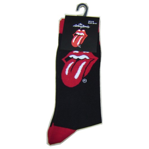 Rolling Stones Socks Tongue Mens 6-8 Gift