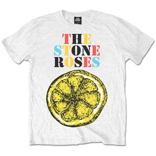 Stone Roses T Shirt Lemon Logo Mens Small Gift
