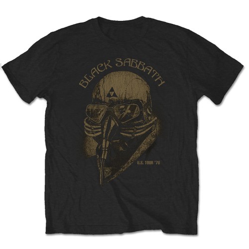 Black Sabbath T Shirt Us Tour 78 Mens Medium Gift
