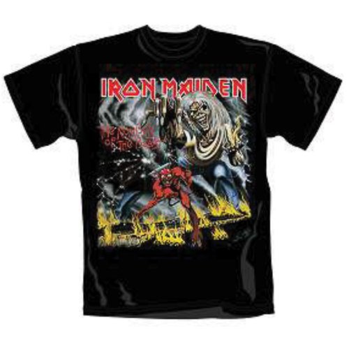 Iron Maiden T Shirt Number Of The Beast Mens Xl Gift