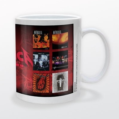 Metallica Boxed Mug Albums Gift