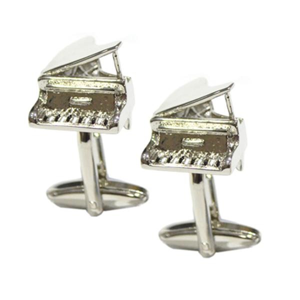 Cufflinks Grand Piano With Open Lid Gift