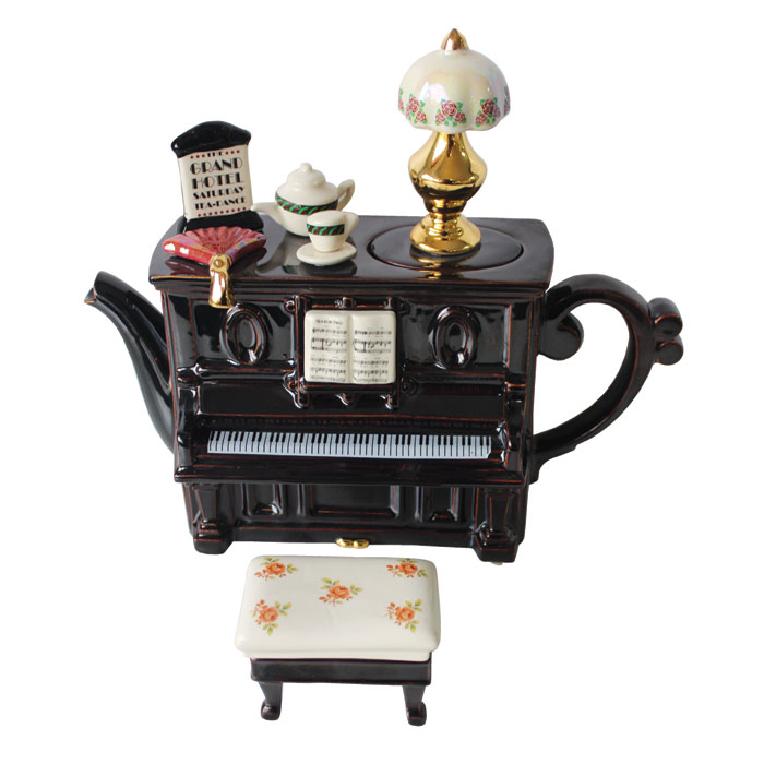 Teapot Piano Tea Dance Large Gift
