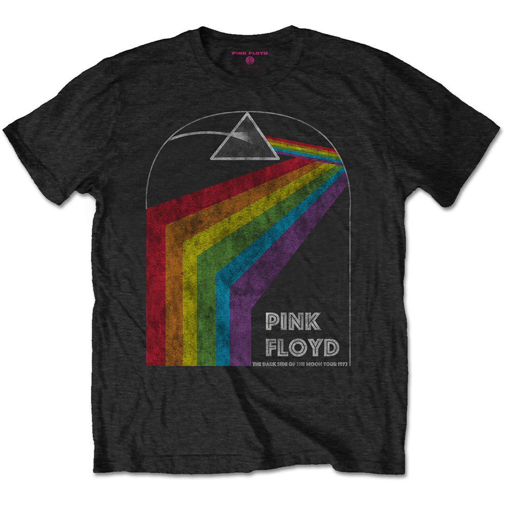 Pink Floyd T Shirt Dark Side 1972 Tour Mens Lrg Gift