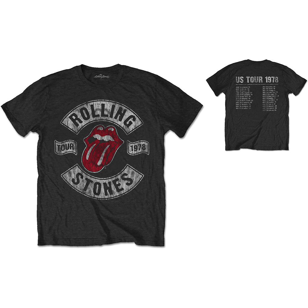 Rolling Stones T Shirt Us Tour 1978 Mens Small Gift