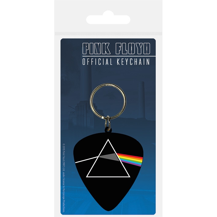 Pink Floyd Keyring Plectrum Dark Side Of The Moon Gift