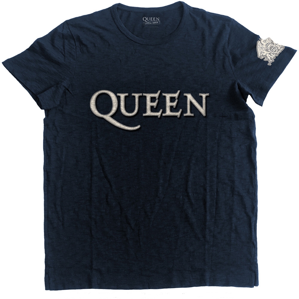 Queen T Shirt Logo & Crest Mens Extra Large Gift