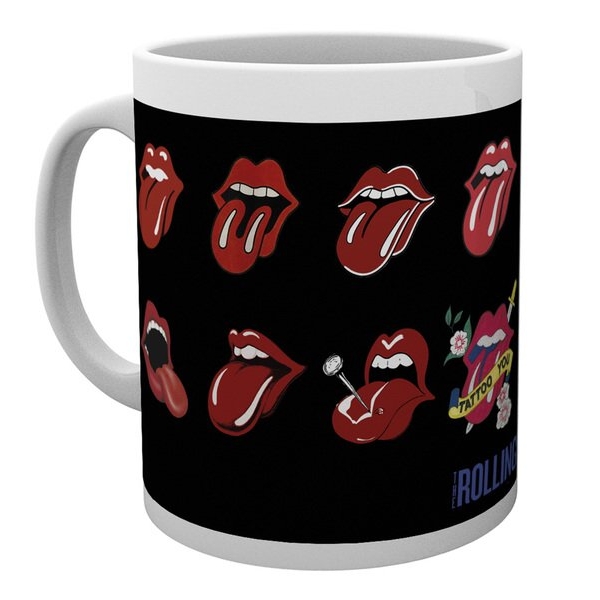 Rolling Stones Boxed Mug Tongues Gift