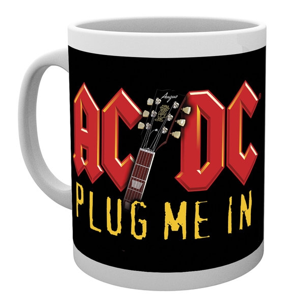 AC/DC Boxed Mug Plug Me In 10oz Gift