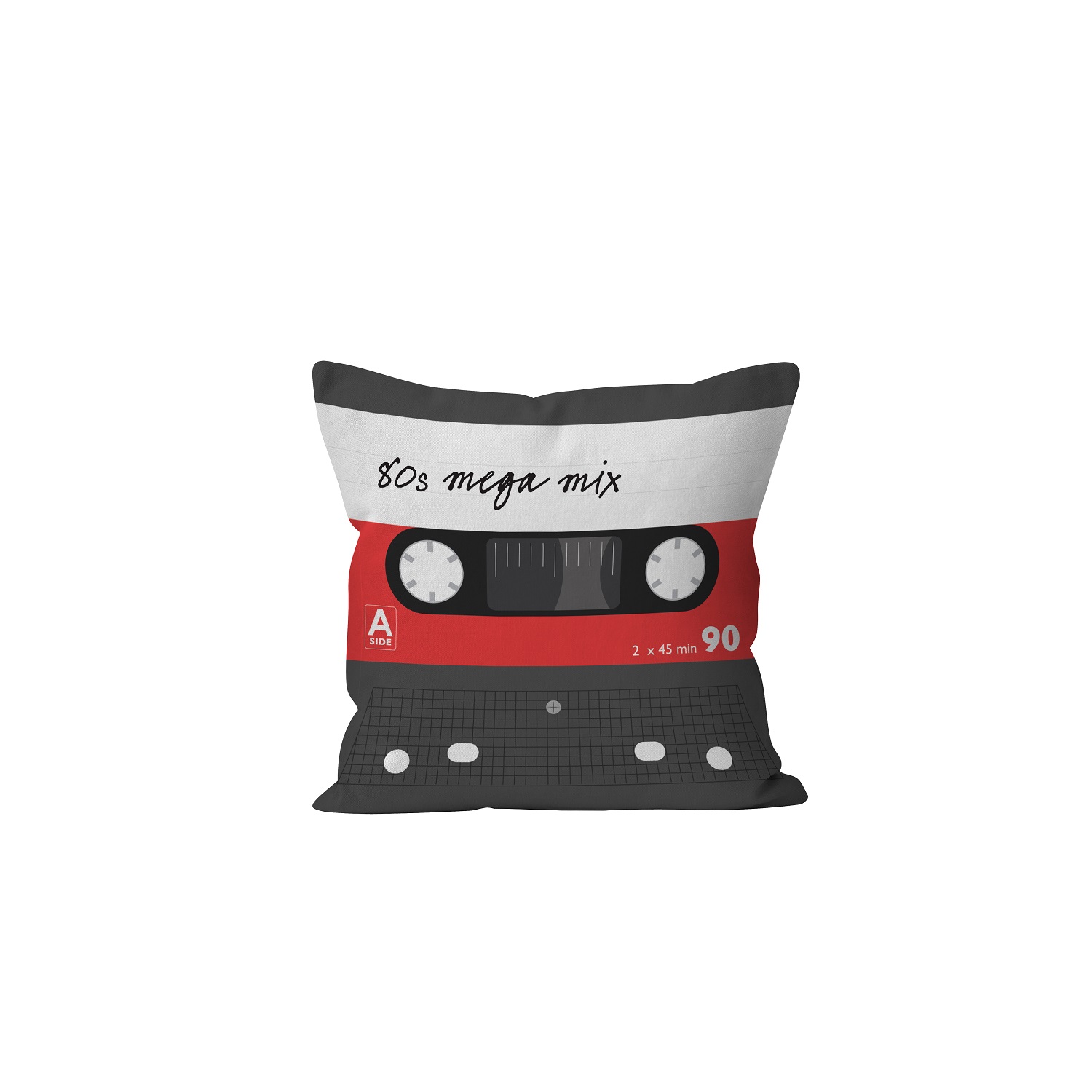 Rock Club Cushion Cover Cassette Gift