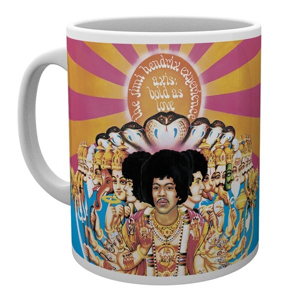 Jimi Hendrix Boxed Mug Axis Bold As Love Gift