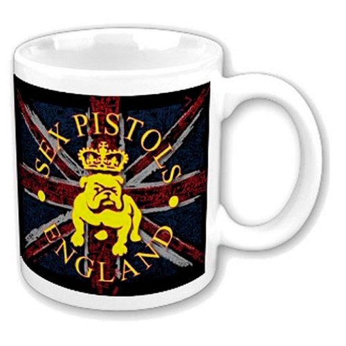 Sex Pistols Boxed Mug Bull Dog & Flag Gift
