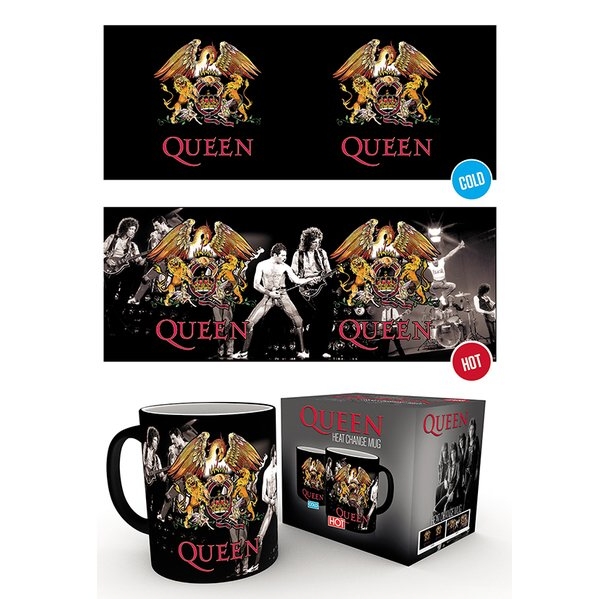 Queen Heat Change Mug Crest Gift