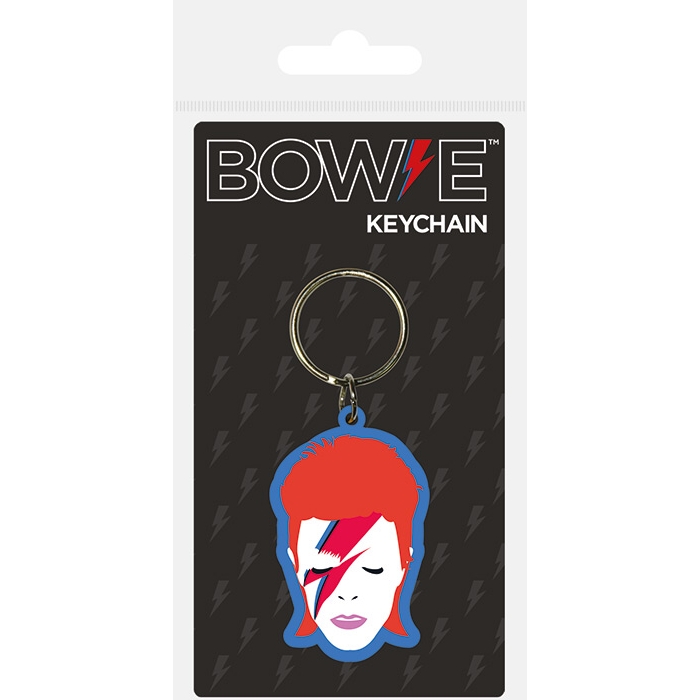 David Bowie Keychain Aladdin Sane Gift