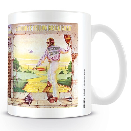 Elton John Boxed Mug Goodbye Yellow Brick Road Gift