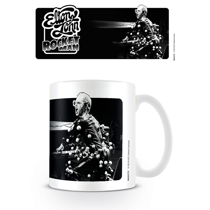 Elton John Boxed Mug Rocket Man Glam Gift