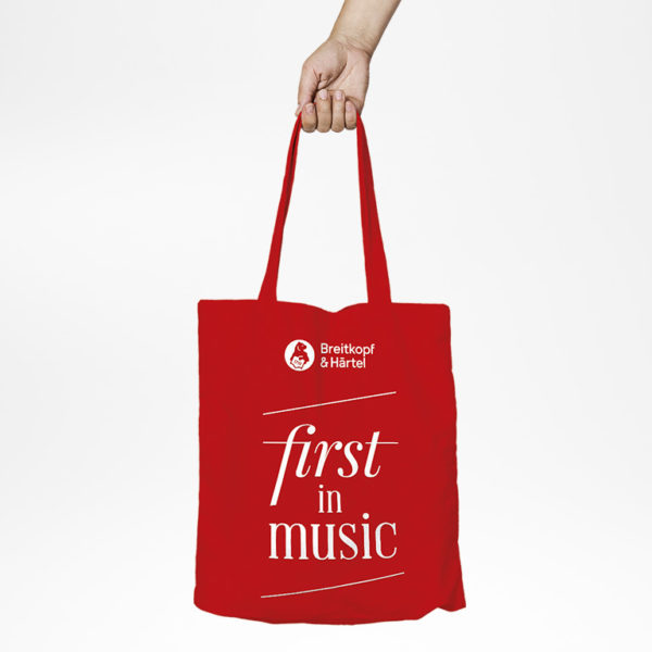 Breitkopf First In Music Cotton Bag Gift