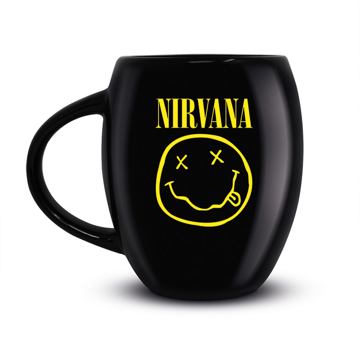 Nirvana Oval Mug Smiley Gift