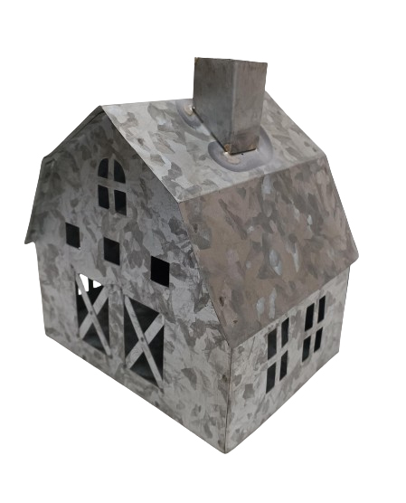 Tealight House Barn Gift