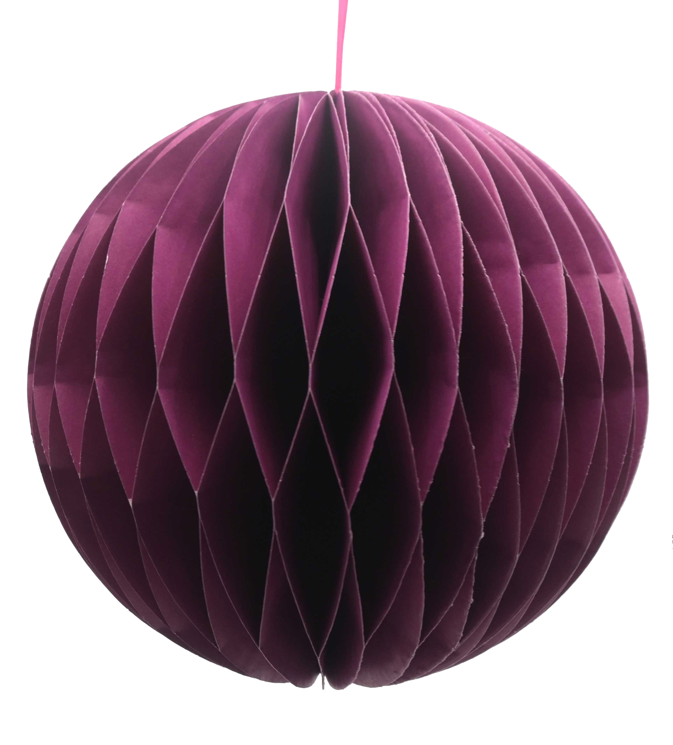 Brights Paper Honeycomb Ball Purple 10cm Gift