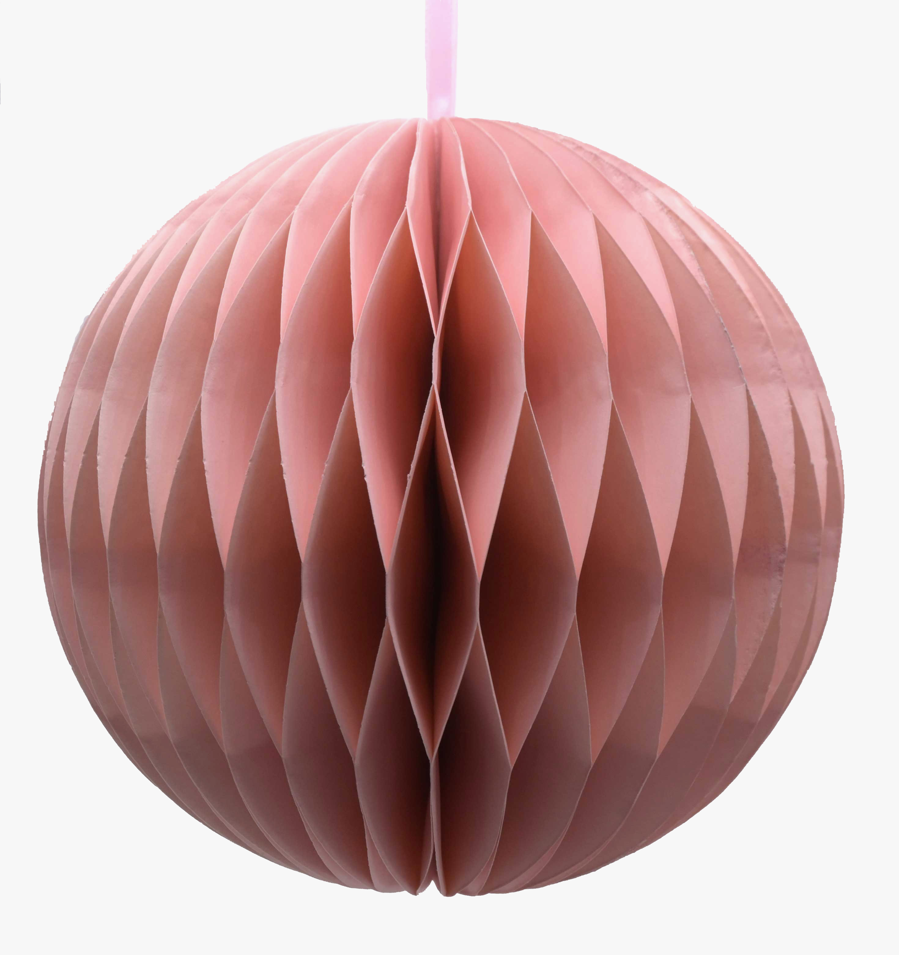Brights Paper Honeycomb Ball Light Pink 10cm Gift
