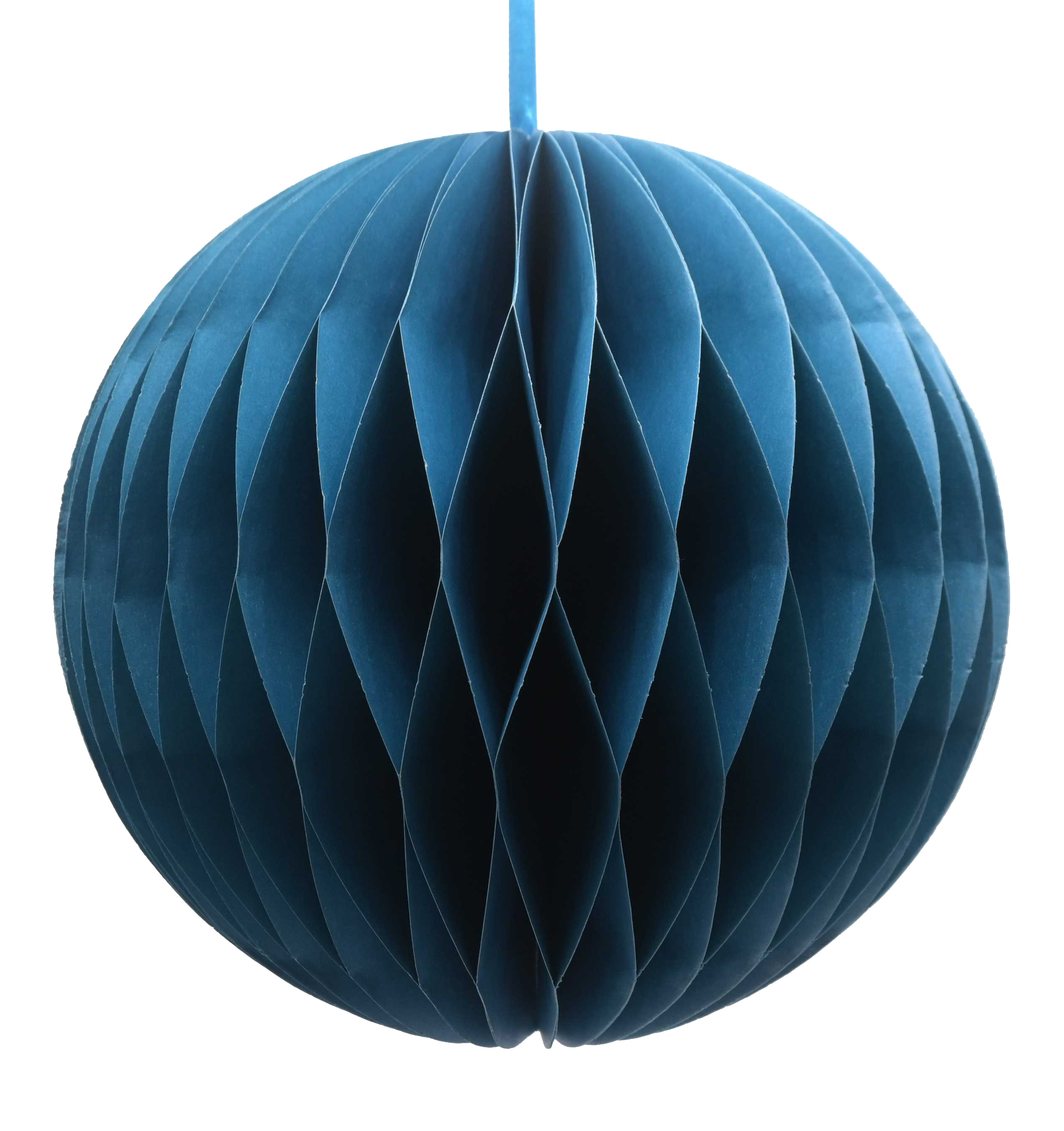 Brights Paper Honeycomb Ball Turquoise 20cm Gift