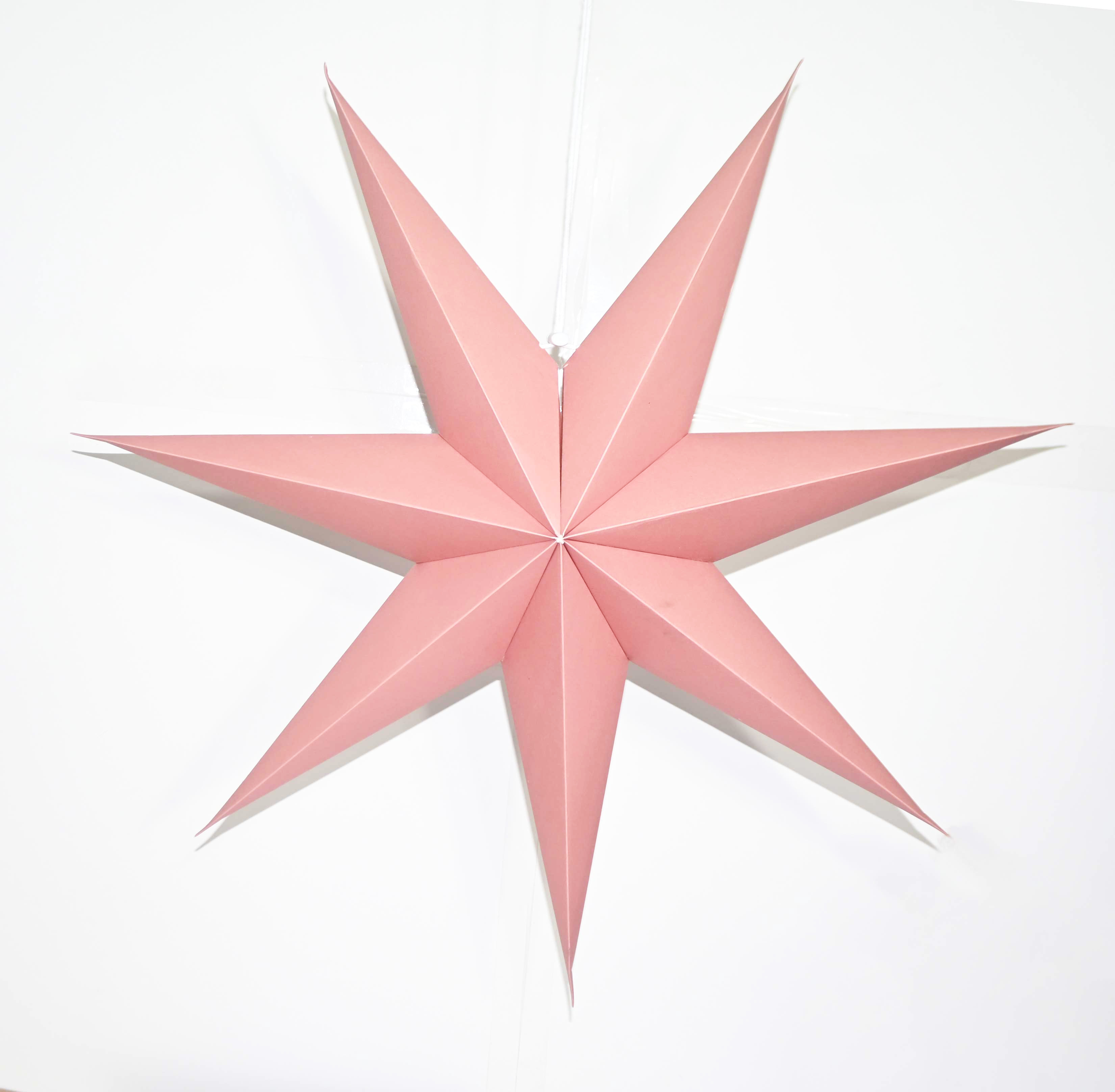 3d 7 Pointer Star Pink 65cm Gift