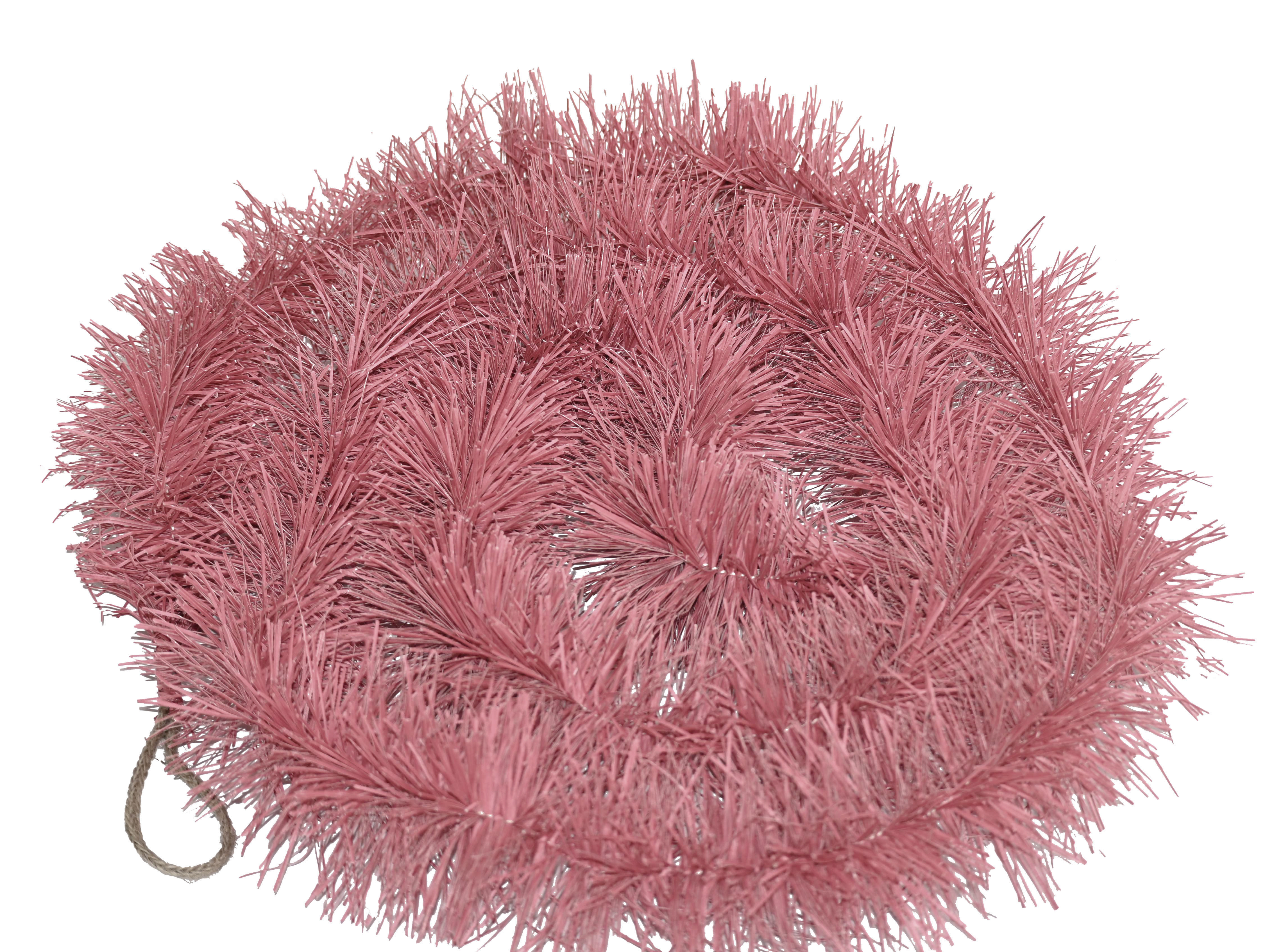 Paper Tinsel Garland Pink 2m Gift