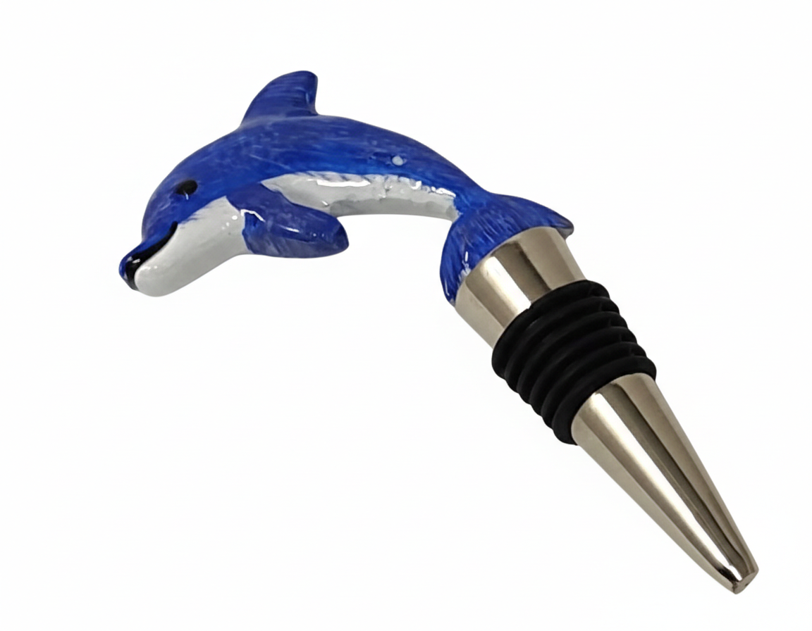 Dolphin Bottle Stopper Gift