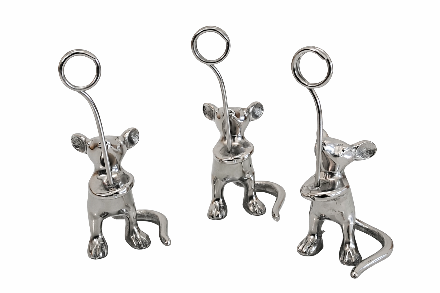 Set/3 Chesse Card Holder Gift