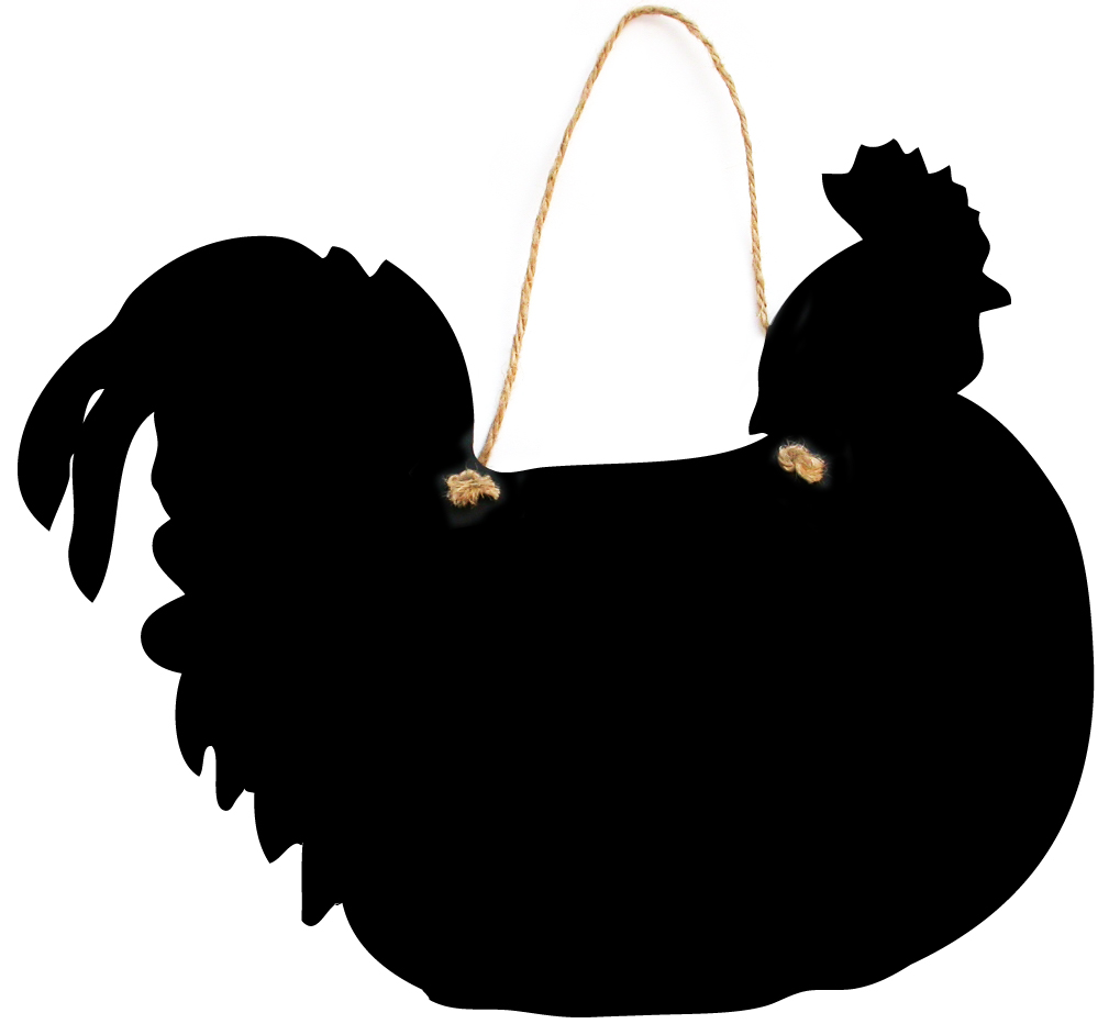 Cockerel Chalkboard Gift