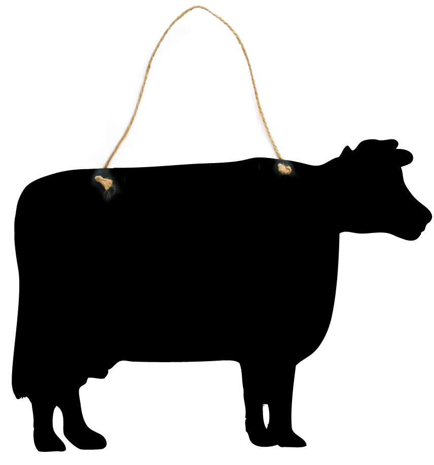 Cow Chalkboard Gift