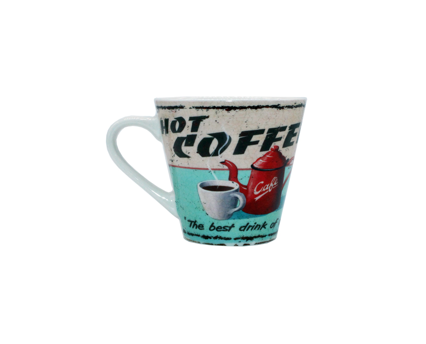 Hot Coffee 250ml Mug Cafe Culture Gift