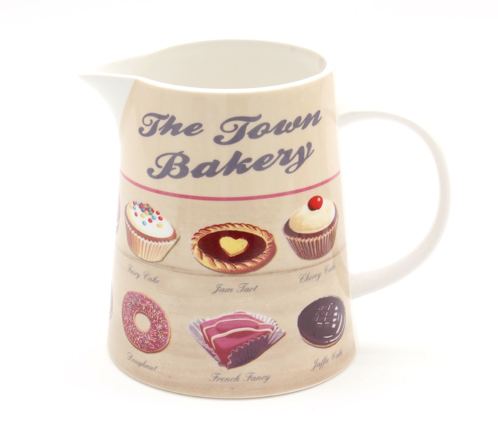 Town Bakery 750ml Porcelain Jug Gift