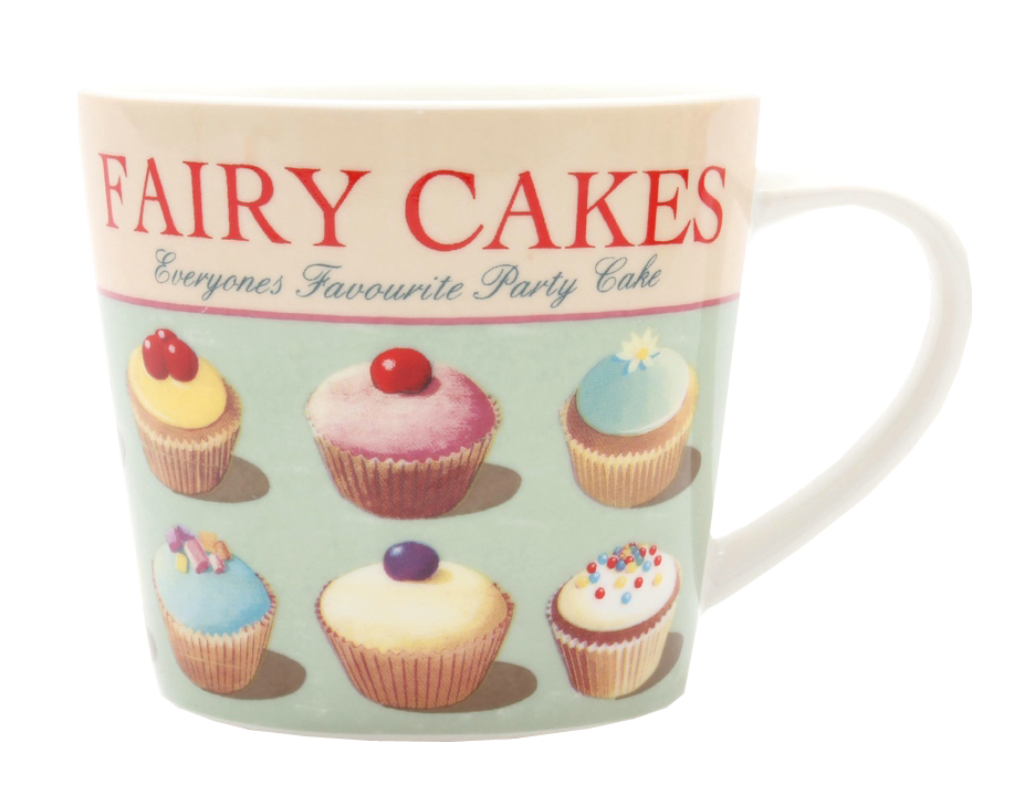 Fairy Cakes 350ml Porcelain Mug Gift