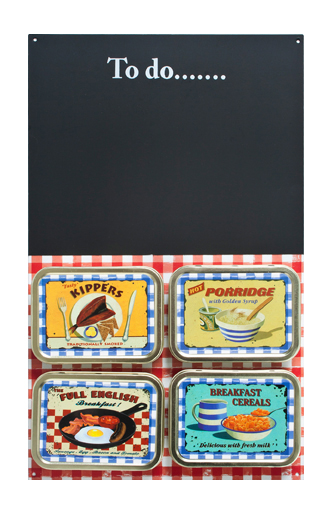 Magnetic Board & Tins X 4  Kitchen Tidy Gift