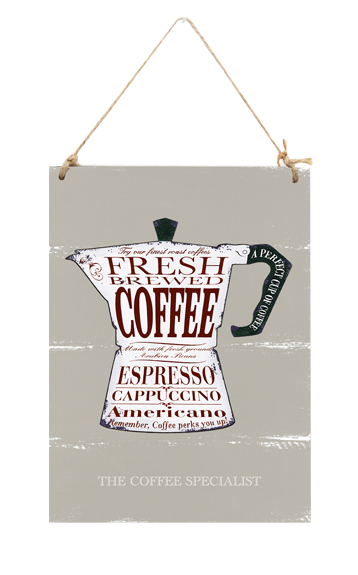 Coffee Specialist Sign 22 X 30cm Gift