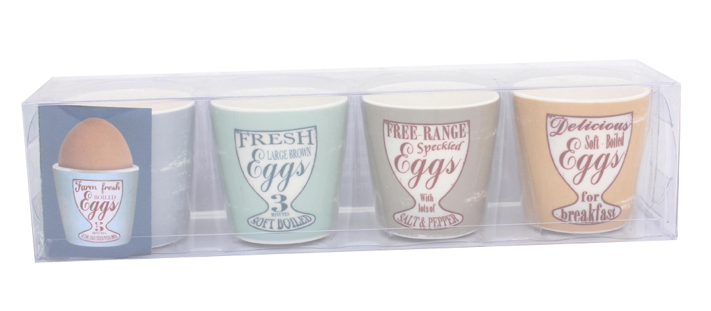 Set Of 4 Egg Cups Egg Specialist Gift