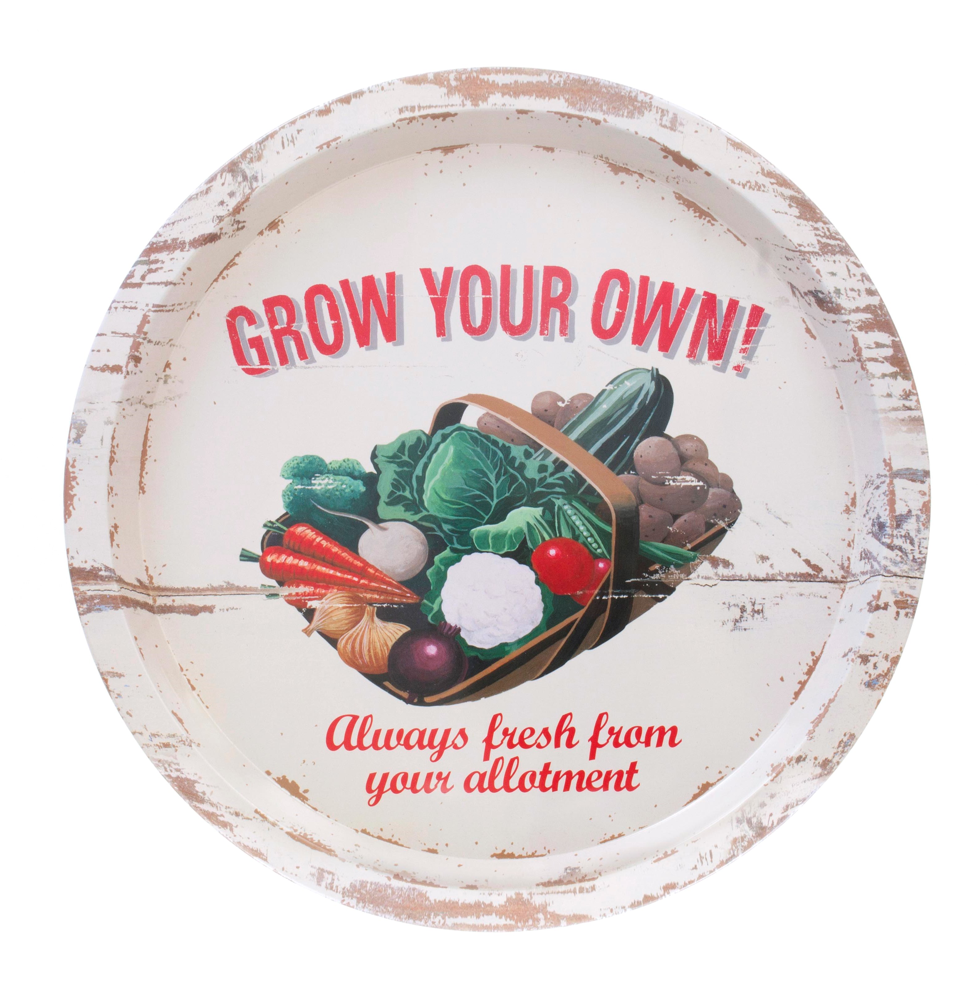 Grow Your Own 32cm Tin Tray Gift