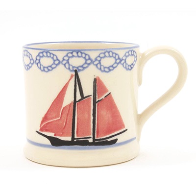 Brixton Boat Sailing Mug Small 150ml Gift